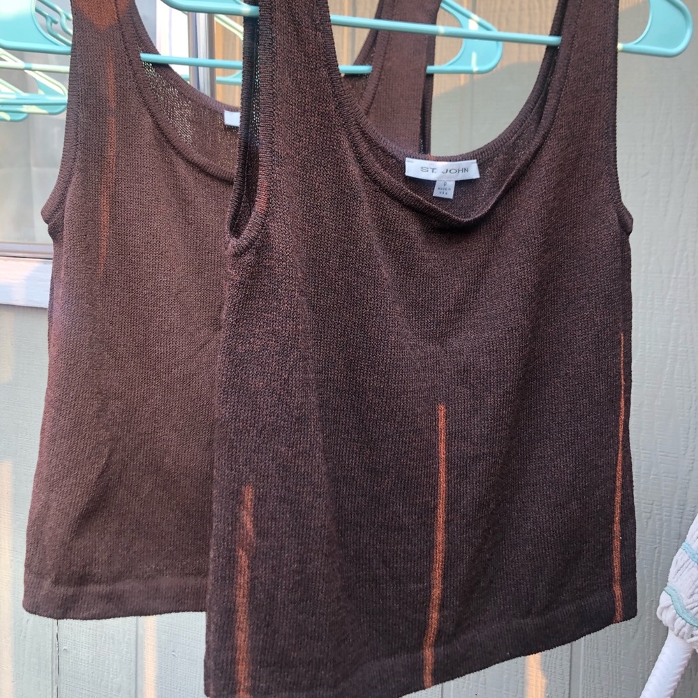 2 St. John tank tops size p - Picture 2 of 10